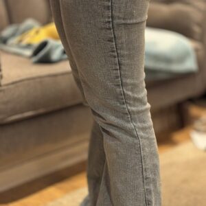Women's high-elasticity slim-fit high-waisted flared pants