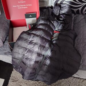 PREPARE Women's Heated Vest, Includes Battery Pack, Lightweight Heated Vest with Hood